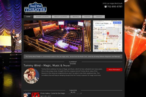 tommywindtheater.com site used Twtheater