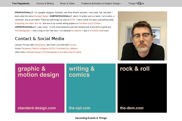 Twenty Thirteen theme site design template sample
