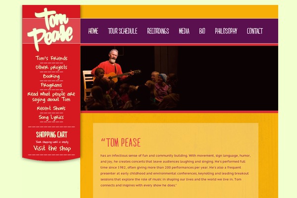 Site using GigPress plugin