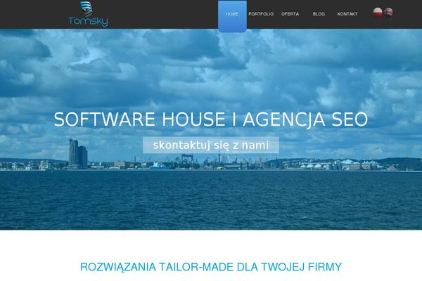 tomsky.pl site used Tomsky_theme