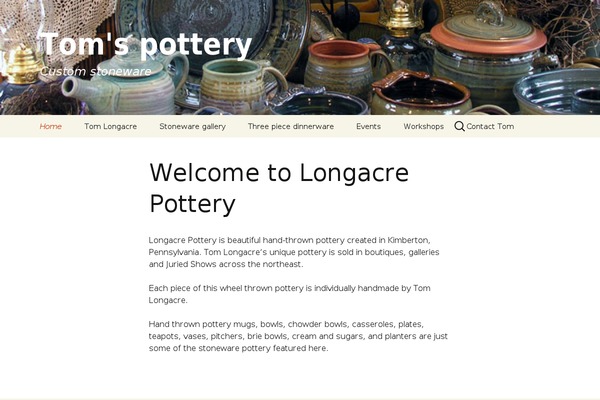Twenty Thirteen theme site design template sample