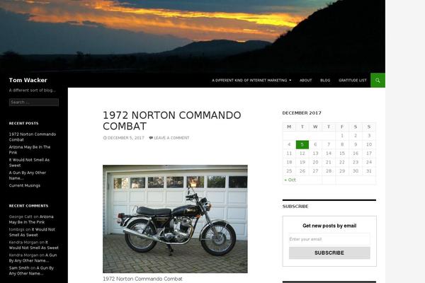 Twenty Fourteen theme site design template sample