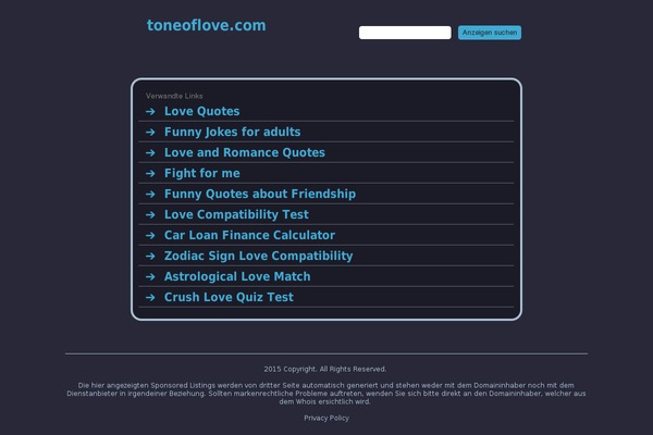 toneoflove.com site used Toneoflove