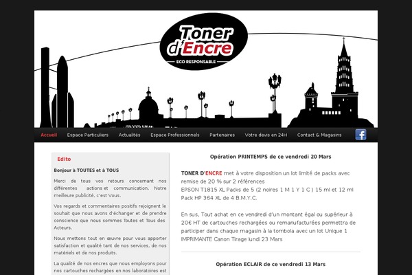 Site using Facebook plugin