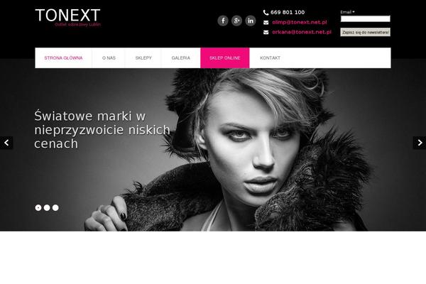 tonext.pl site used SKT Cutsnstyle Lite