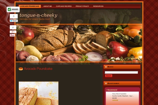 Amora theme site design template sample