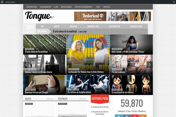 tonguemag.com site used NewsCore