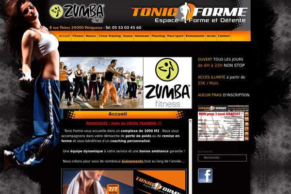 Twenty Eleven theme site design template sample