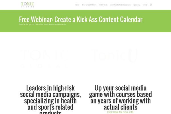 Divi theme site design template sample