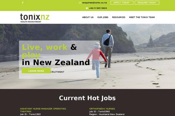 tonix.co.nz site used Tonix