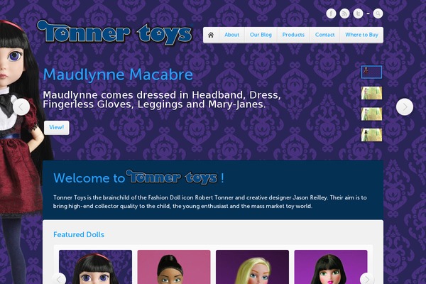 Duotive Fortune theme site design template sample