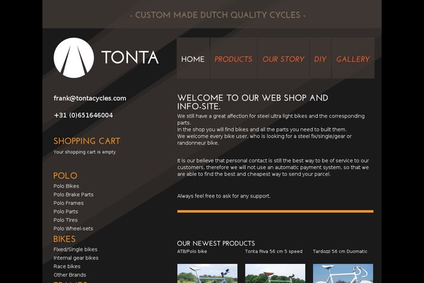 tontacycles.com site used Tonta