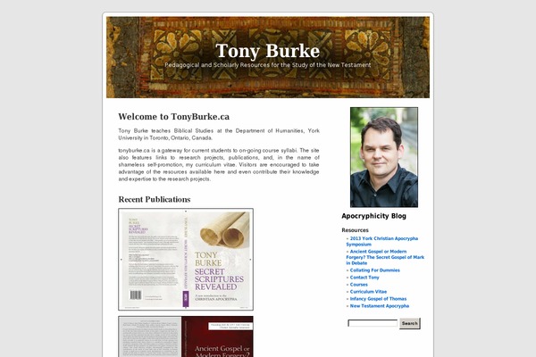 tonyburke.ca site used Default