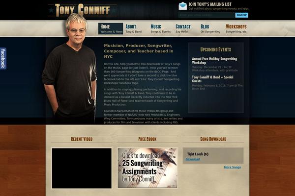 tonyconniff.com site used Tony_isim