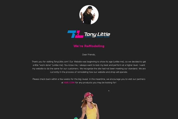 tonylittle.com site used Tonylittle-2014