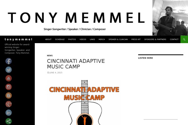 Twenty Fourteen theme site design template sample