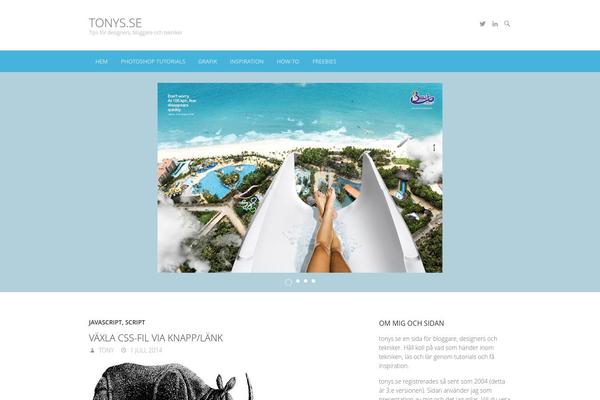 Ultimate theme site design template sample