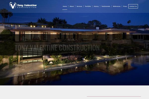 Enfold theme site design template sample