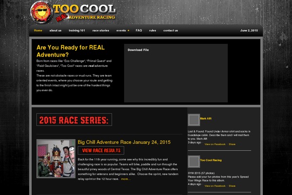 toocoolracing.com site used Amped Child