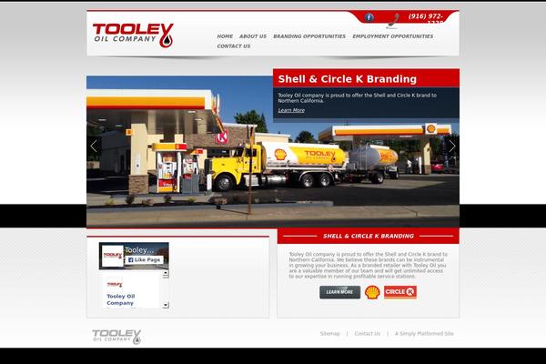 tooleyoil.com site used Tooley