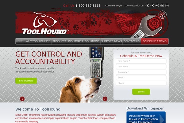 toolhound.com site used Toolhound