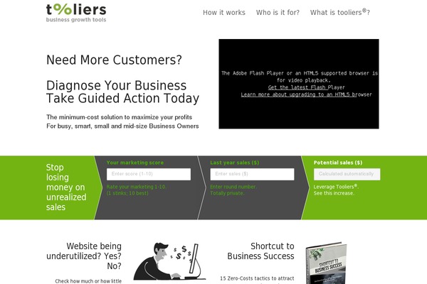 tooliers.com site used Tooliers