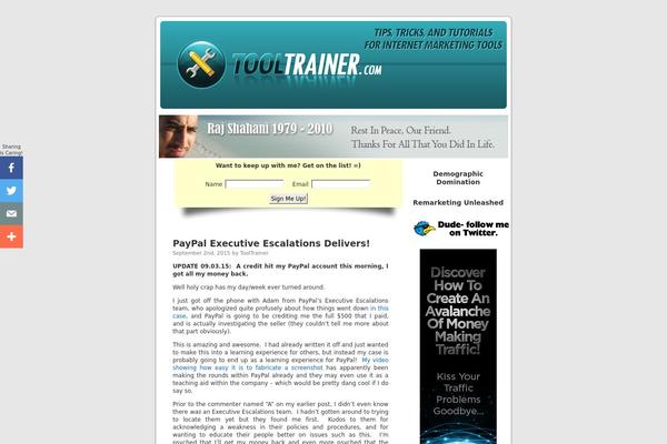 tooltrainer.com site used Epik-redesign
