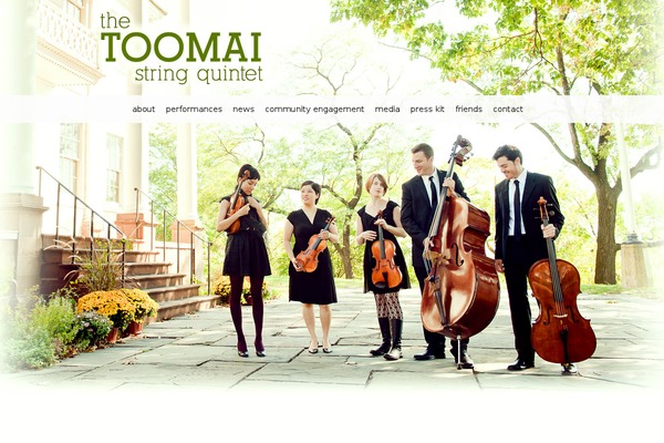 toomaiquintet.com site used Toomai