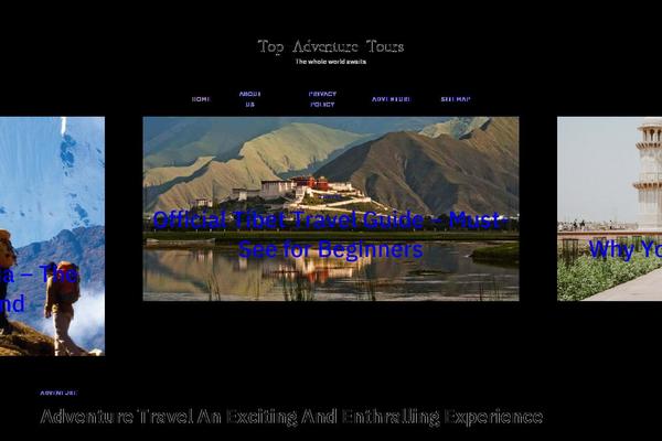 top-adventure-tours.com site used Travelholic