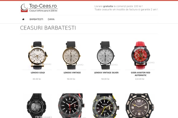 top-ceas.ro site used Shoppica