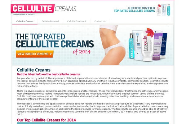 top-cellulite-creams.com site used Customtheme
