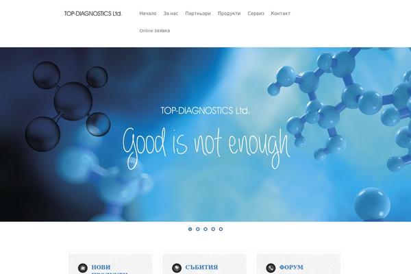 top-diagnostics.com site used Wordpress_heal