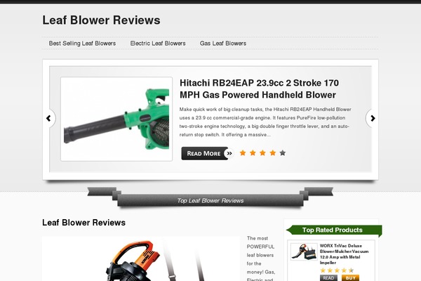 top-leaf-blower-reviews.com site used Simplereviews