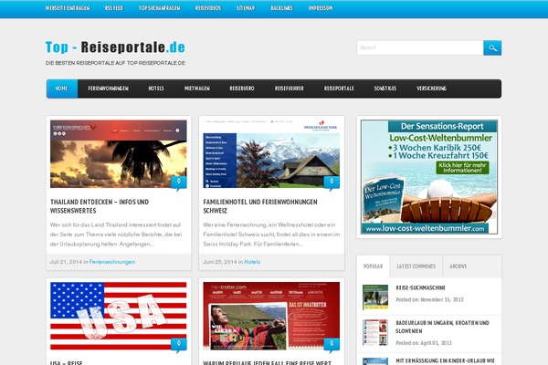 Flexormagazine theme site design template sample
