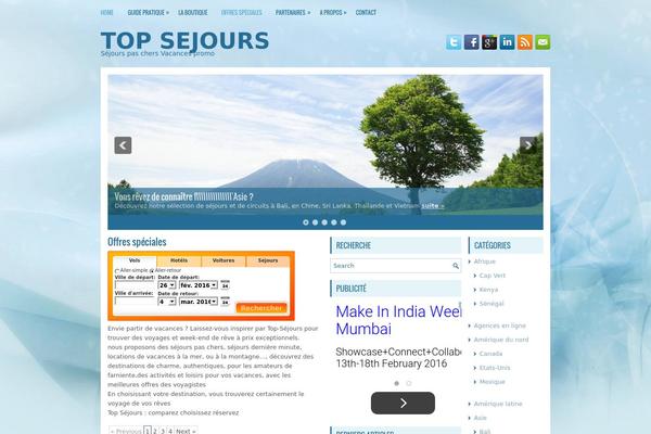 Sinex WordPress theme, websites list used Sinex theme Sinex theme websites examples