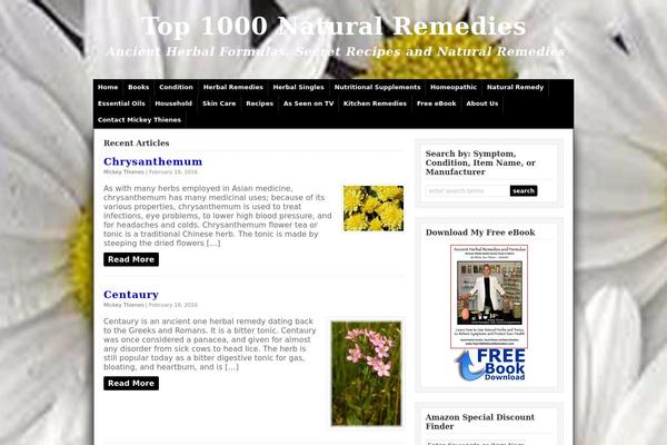 top1000naturalremedies.com site used Wp-prosper204a