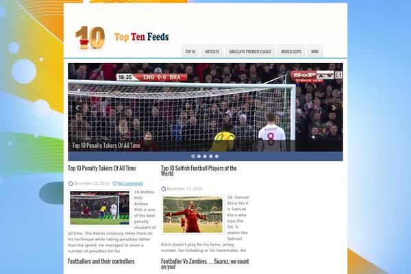 SportsTime theme websites examples