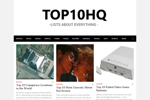 top10hq.com site used Breek-child