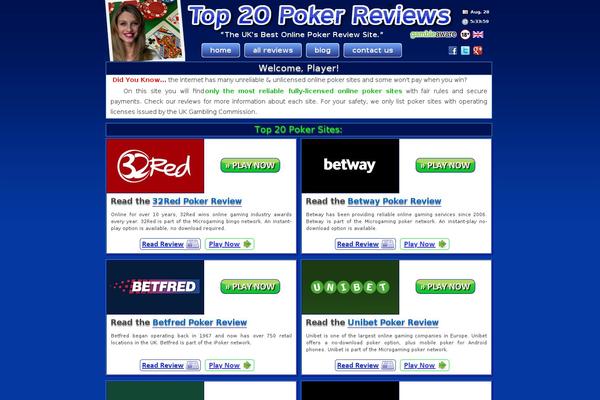 top20pokerreviews.co.uk site used Do-not-copy