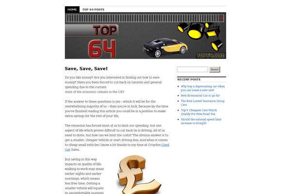 Coraline theme site design template sample