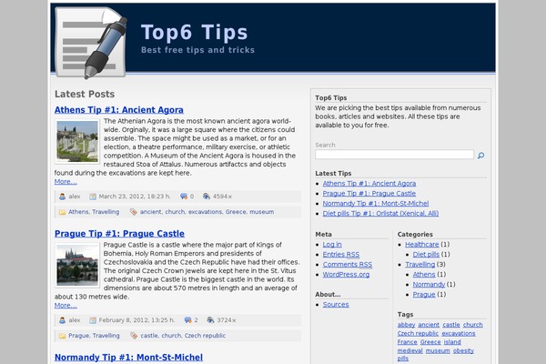top6tips.com site used Dj-312-uni