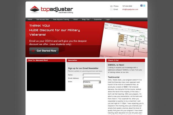 topadjuster.com site used Top