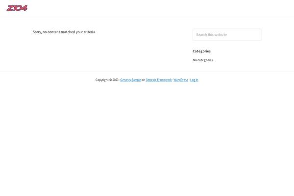 Genesis-sample theme site design template sample