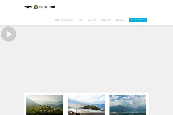 topasecolodge.com site used Topas