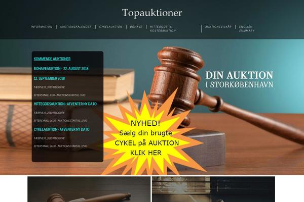 topauktioner.dk site used Number-two