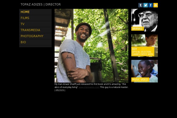 Headway theme site design template sample