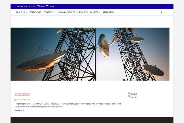 Magbook theme site design template sample