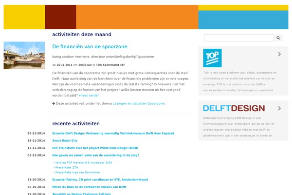 Site using Events Manager plugin