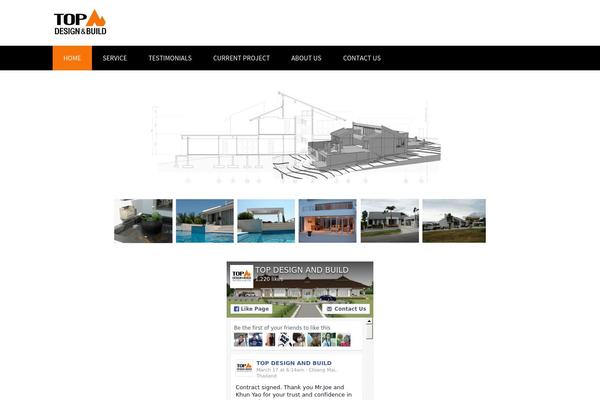 FlatOn theme site design template sample