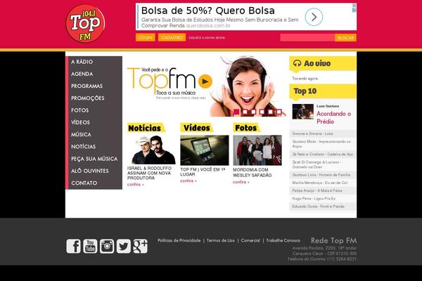 topfmsp.com.br site used Radiotopfm